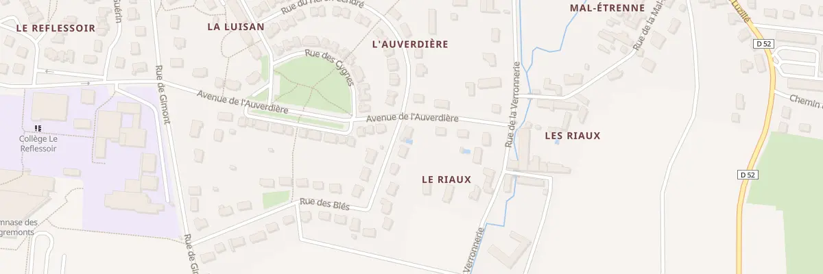 Plan du 33 Rue des Blés à Bléré