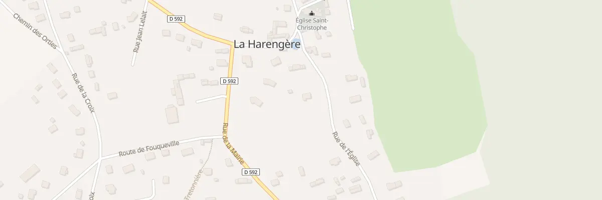 Plan du 4 Rue de l’Eglise à La Harengère