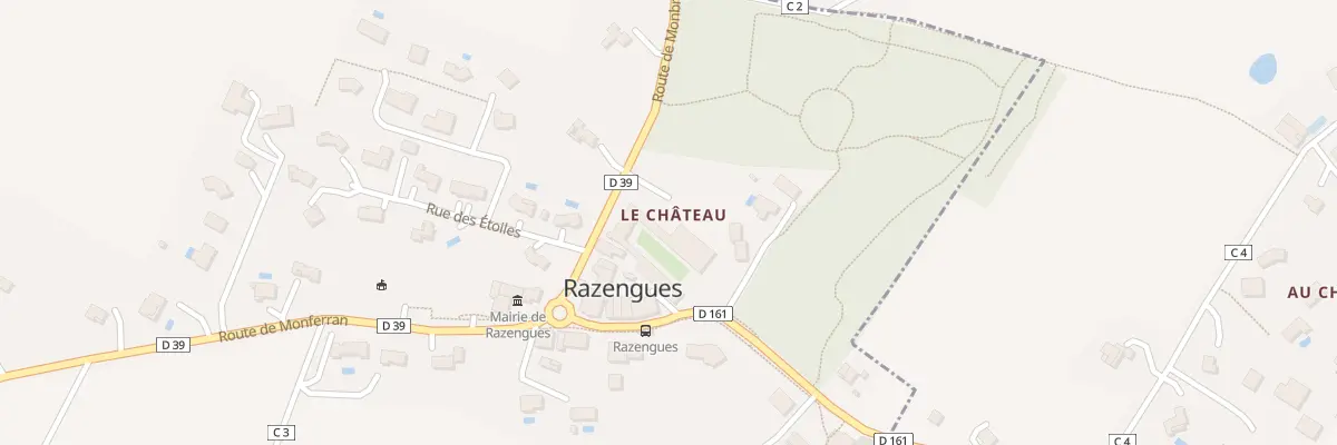 Plan du 5035 Au Chateau à Razengues