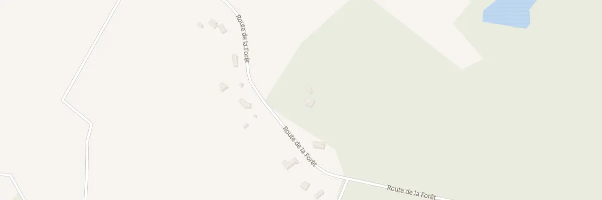 Plan du 7 Rte de la Forêt à Gorre