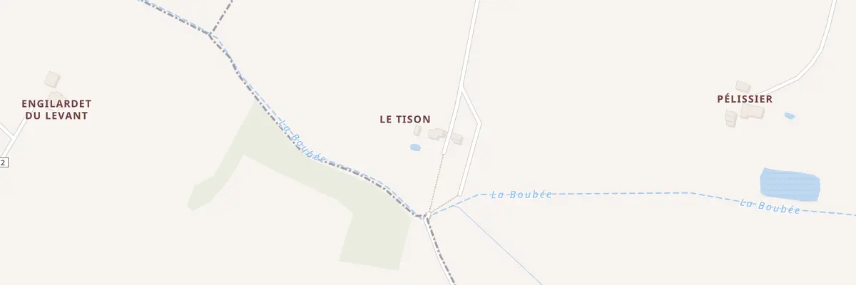 Plan du 5021 Au Tison à Beaupuy