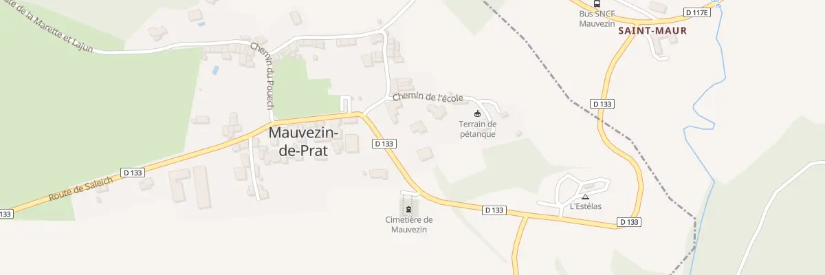 Plan du 1 Rue Principale à Mauvezin-de-Prat