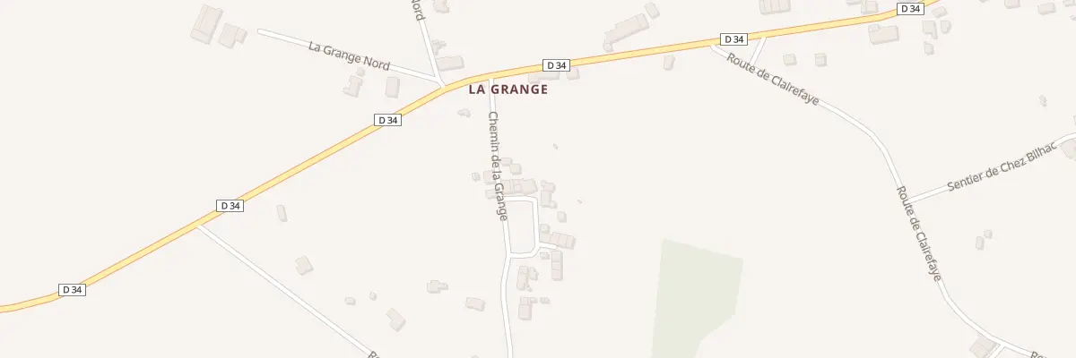 Plan du 19 Che de la Grange à Saint-Laurent-sur-Gorre