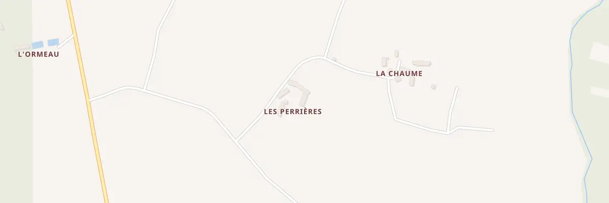 Plan du 384 Les Perrieres à Charnizay