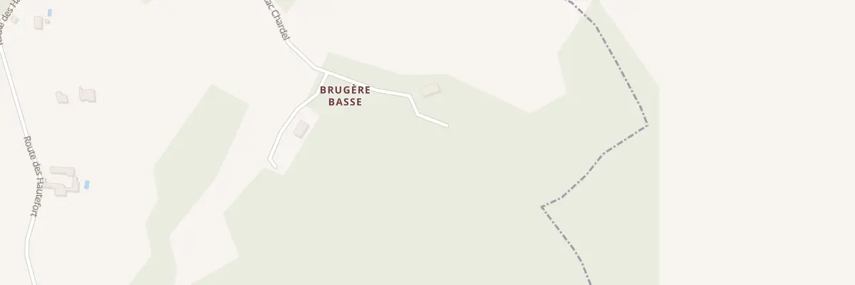 Plan du 109A Brugere Basse à Limeyrat