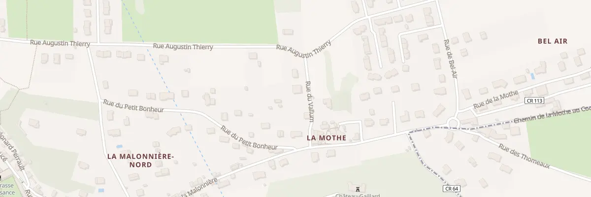 Plan du 5 Rue du Vallum à Amboise