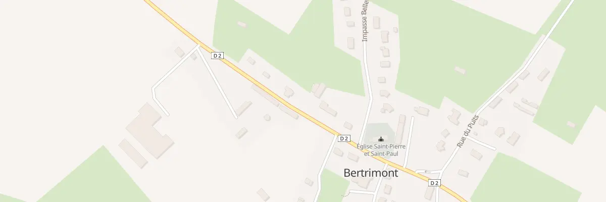 Plan du 134 Rue Roger Mauger à Bertrimont