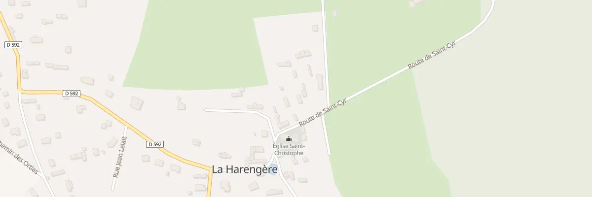Plan du 11 Rte de St Cyr à La Harengère
