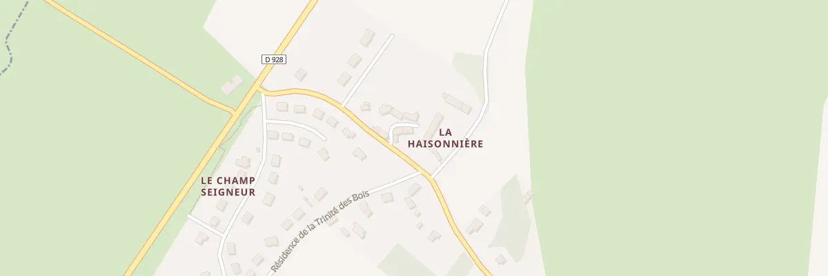 Plan du 14 La Haisonniere à Saint-Éliph