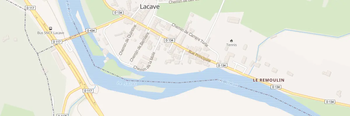 Plan du 106 Village de Lacave à Lacave
