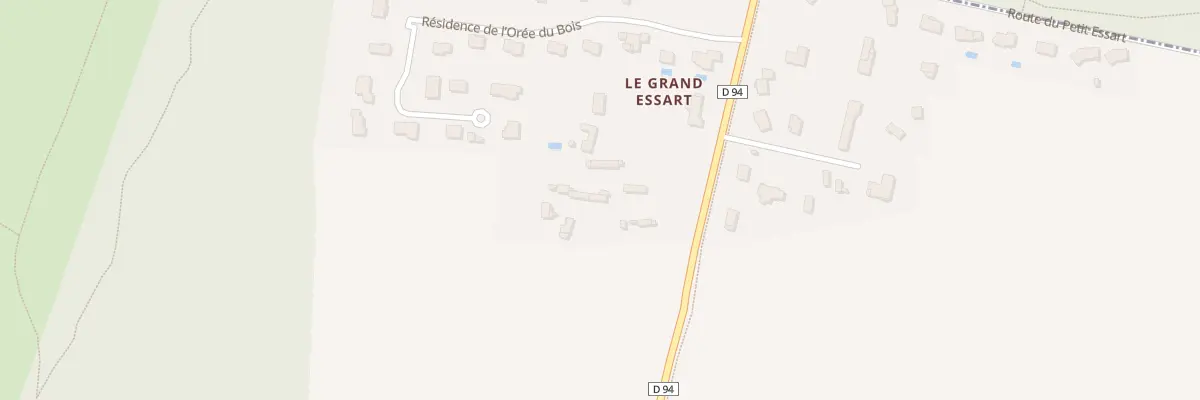 Plan du 202 Rte de la Vaupalière à Montigny