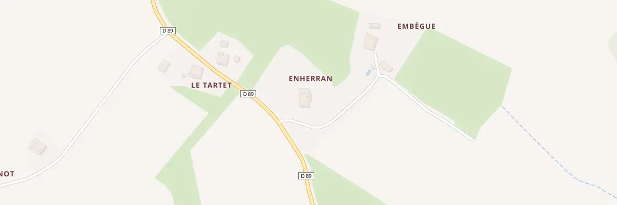 Plan du 41 Enherran à Brignemont