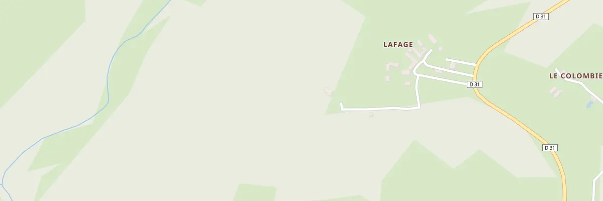 Plan du 151 Lafage à Fleurac
