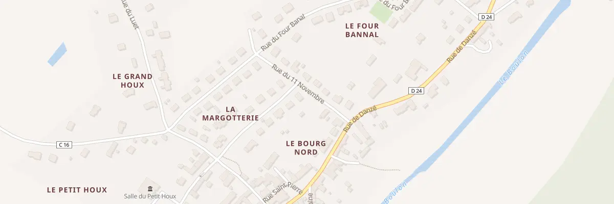 Plan du 8 Rue du 11 Novembre à Azé
