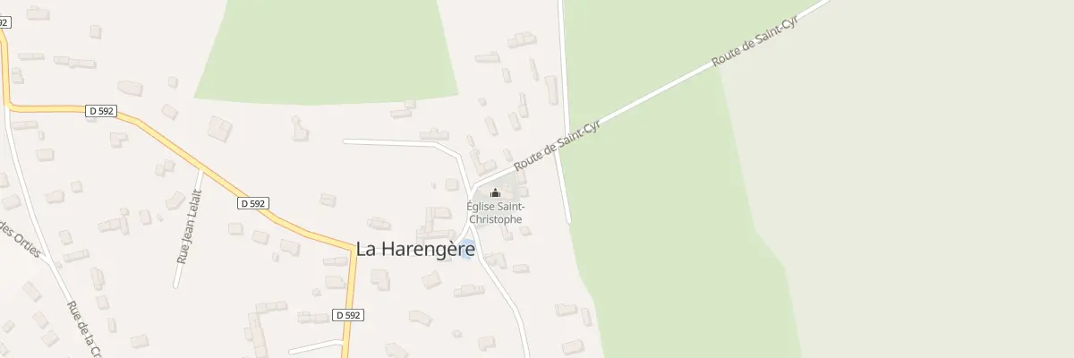 Plan du 21 Rte de St Cyr à La Harengère