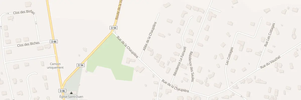 Plan du 133 Rue de la Chaupière à Montigny