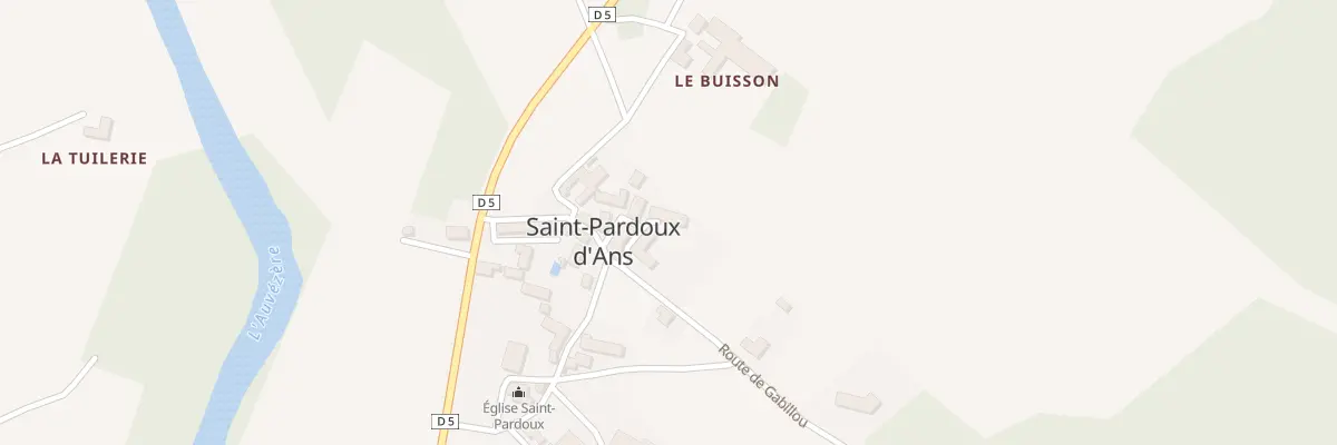 Plan du 78 Saint Pardoux à Cubjac-Auvézère-Val d’Ans