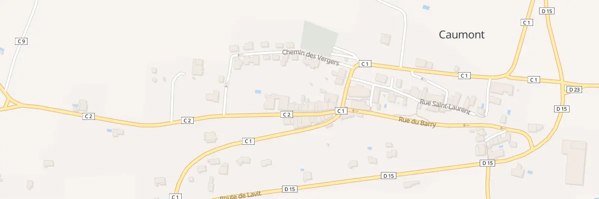 Plan du 68 Rue de l’Ancienne Poste à Caumont