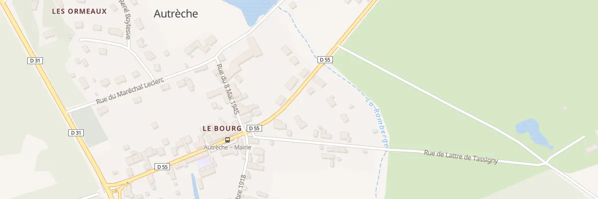 Plan du 14B Rue du Gen de Gaulle à Autrèche