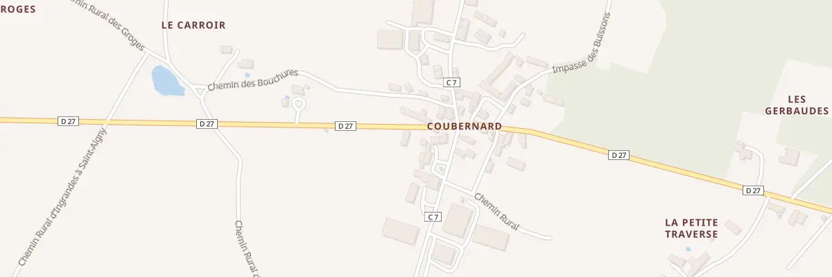 Plan du 5092 Coubernard à Saint-Aigny