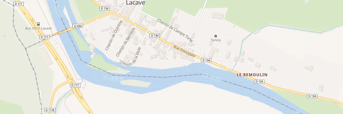 Plan du 23 Village de Lacave à Lacave