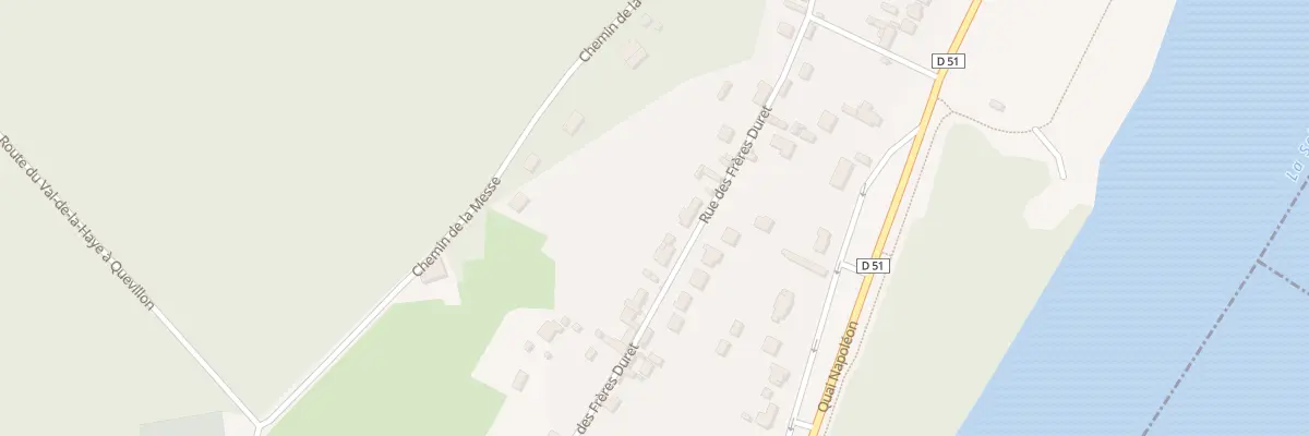 Plan du 50 Rue des Frères Duret à Val-de-la-Haye