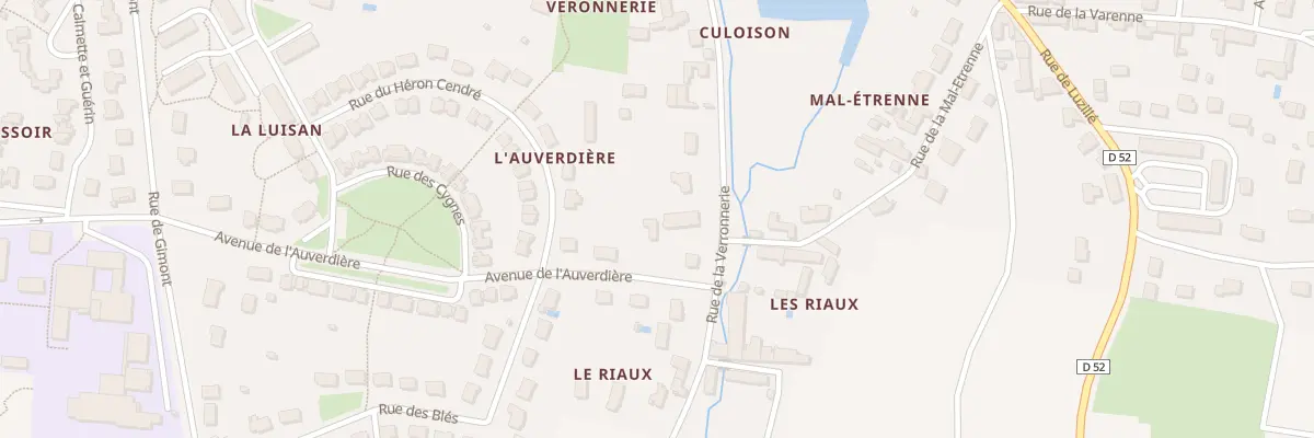 Plan du 16 Av de l’Auverdière à Bléré