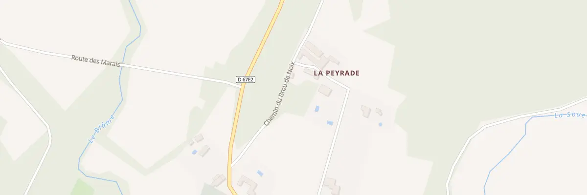 Plan du 17 Las Solas à Brouchaud