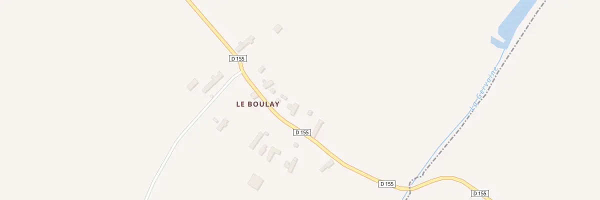 Plan du 5000 Le Boulay à La Puisaye