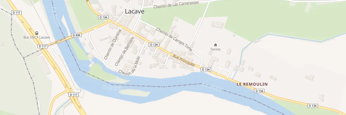 Plan du 7 Village de Lacave à Lacave