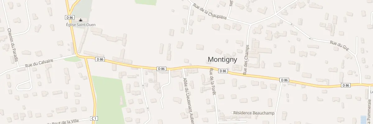 Plan du 273 Rue du Lieutenant Aubert à Montigny