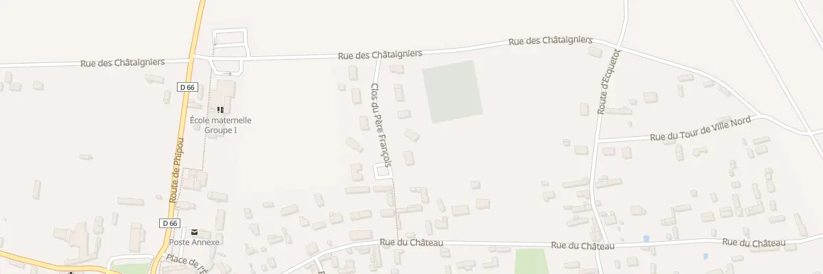 Plan du 8 Clos du Père François à Saint-Aubin-d’Écrosville