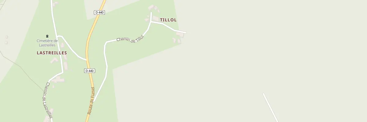 Plan du 404 Chem de Tillol à Saint-Front-sur-Lémance