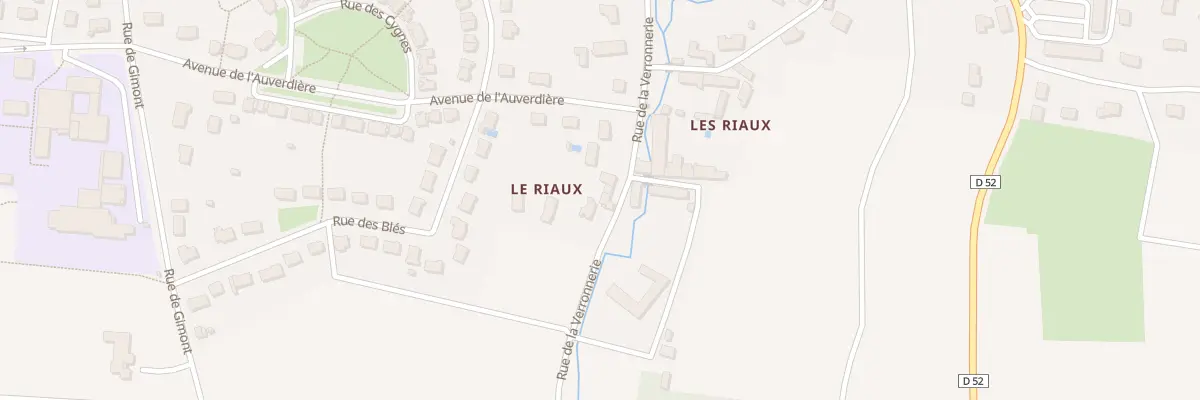 Plan du 49 Rue de la Verronnerie à Bléré