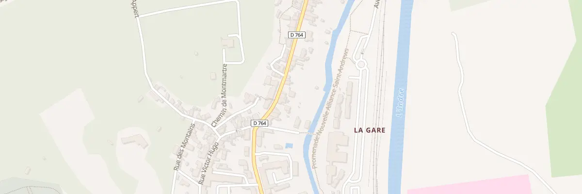 Plan du 10B Rue Saint Jacques à Loches
