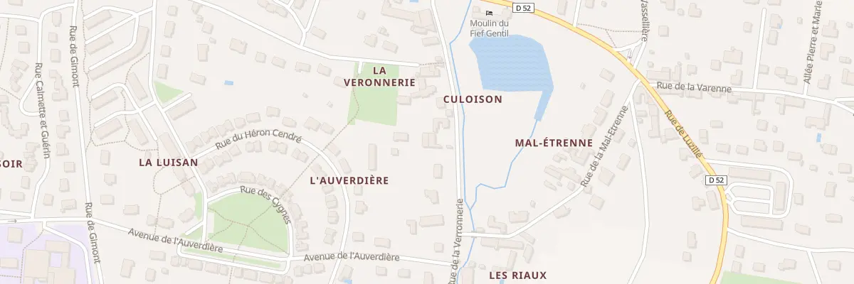 Plan du 23 Rue de la Verronnerie à Bléré