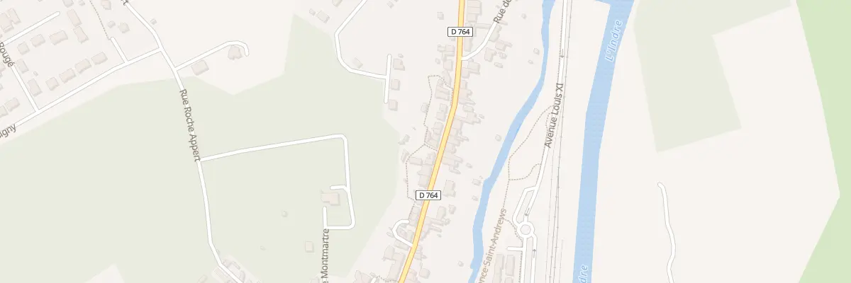 Plan du 6 Rue du Rossignolet à Loches