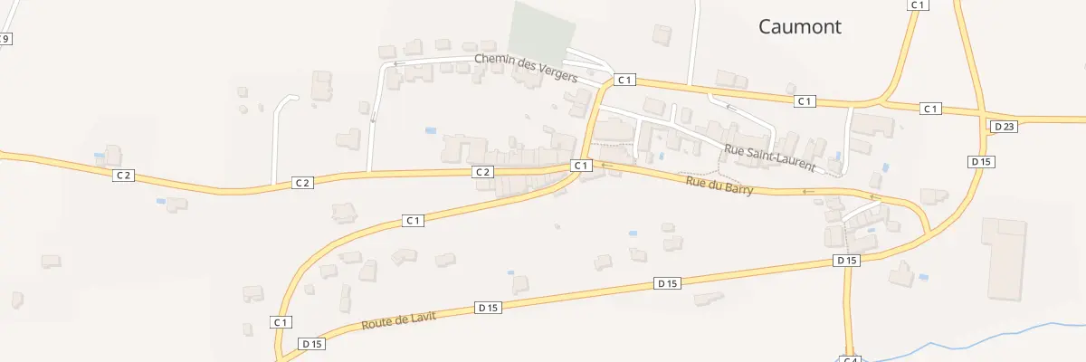 Plan du 31 Rue de l’Ancienne Poste à Caumont