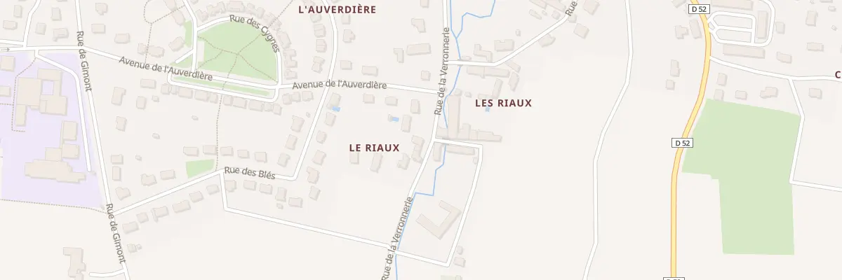 Plan du 45 Rue de la Verronnerie à Bléré