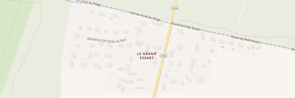 Plan du 37 Rue de l’Orée du Bois à Montigny