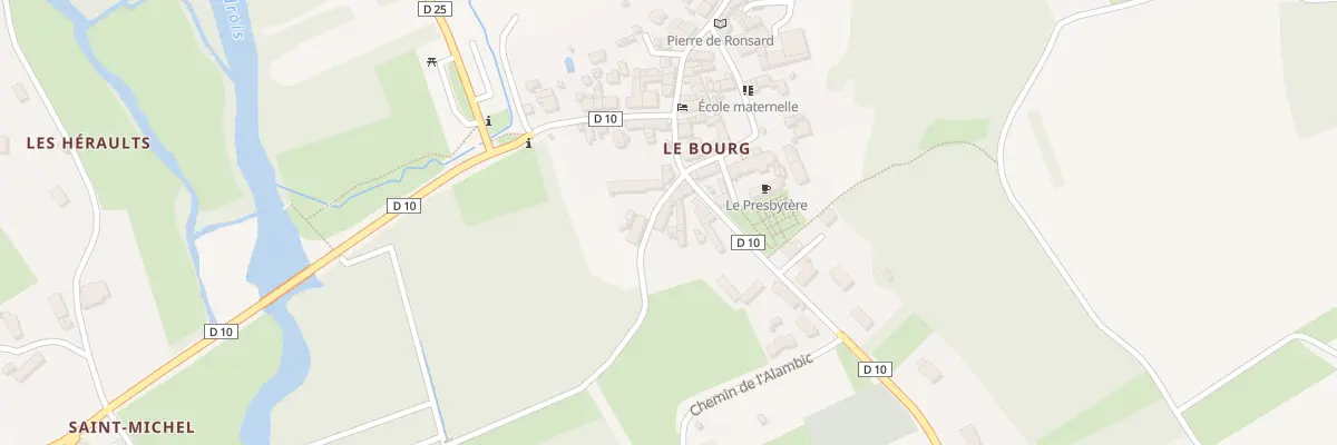 Plan du 5 Che du Marais à Chédigny