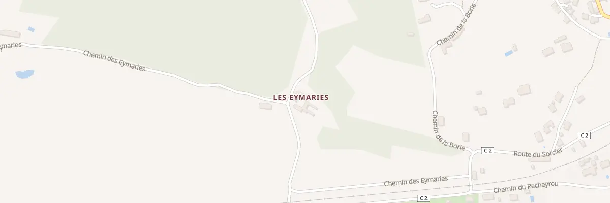 Plan du 175 La Borie aux Eyzies