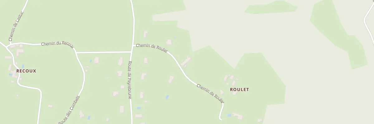 Plan du 17 Le Roulet à Coux et Bigaroque-Mouzens