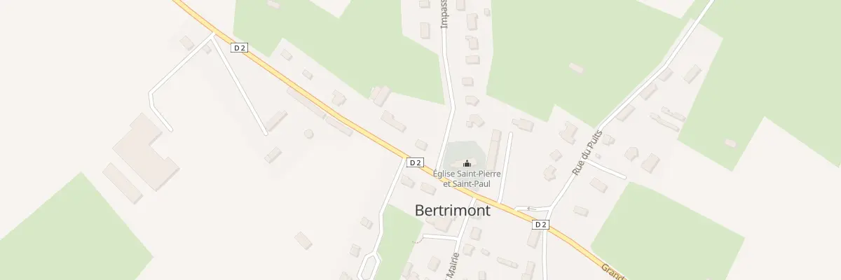 Plan du 50 Rue Roger Mauger à Bertrimont