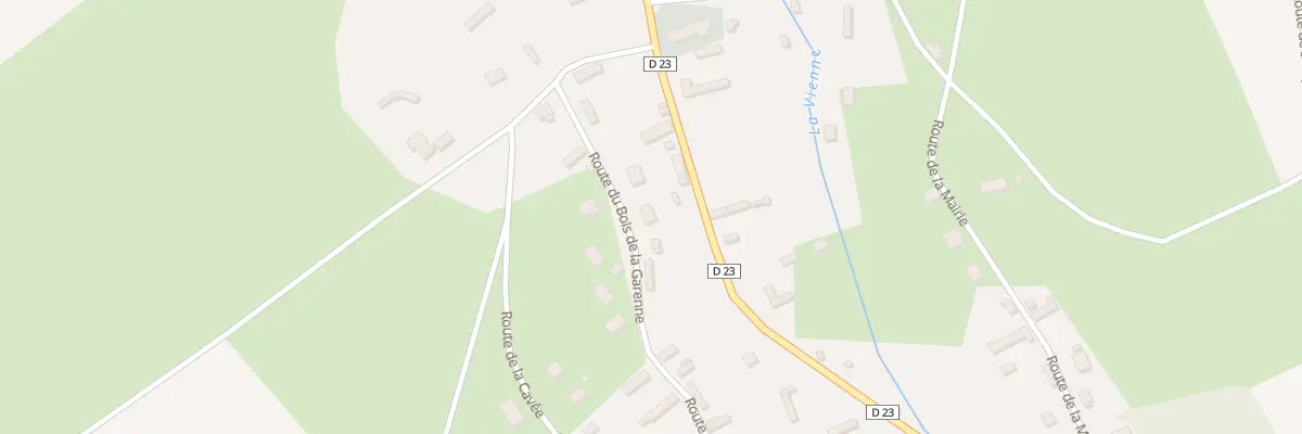 Plan du 20 Rte du Bois de la Garenne à Lamberville