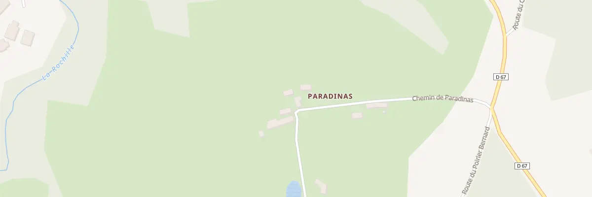 Plan du 255 Paradinas à Saint-Paul-la-Roche