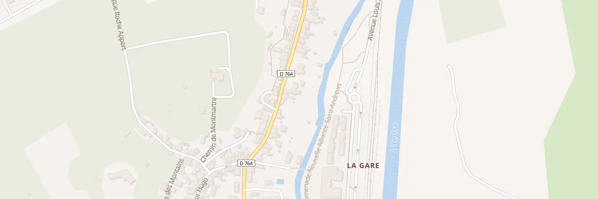 Plan du 18 Rue Saint Jacques à Loches