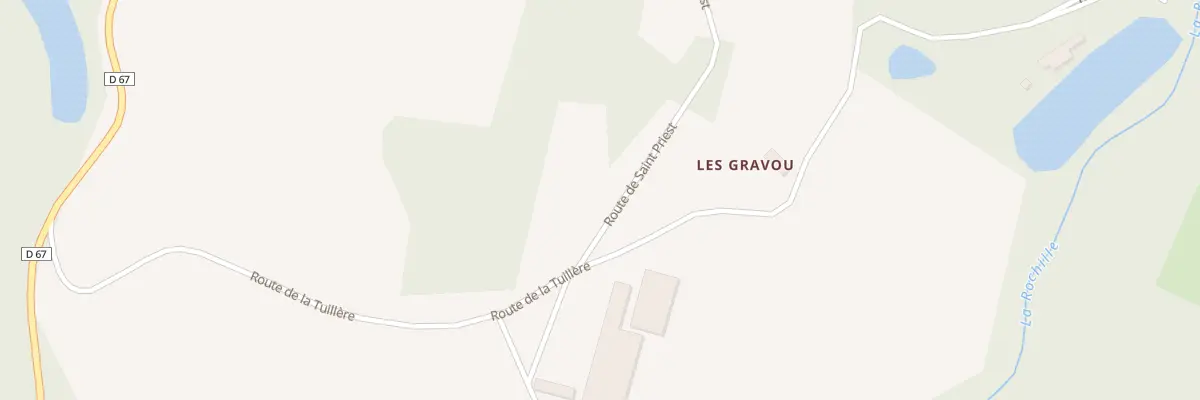 Plan du 77 La Peyzie à Saint-Paul-la-Roche