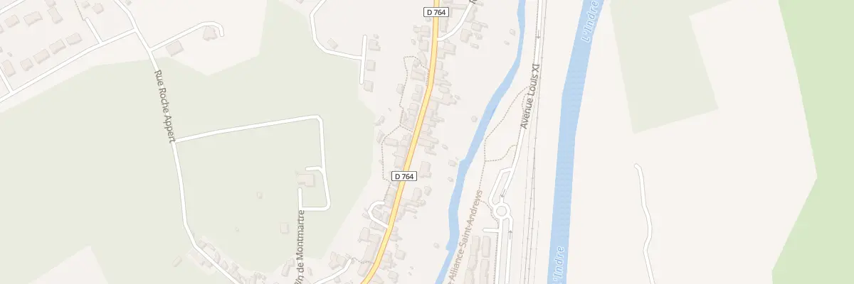 Plan du 26 Rue Saint Jacques à Loches