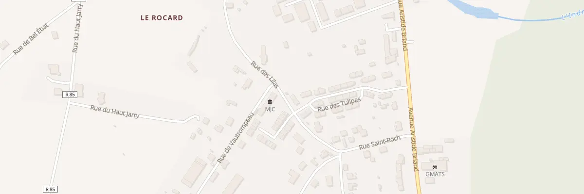 Plan du 61 Rue des Lilas à Loches